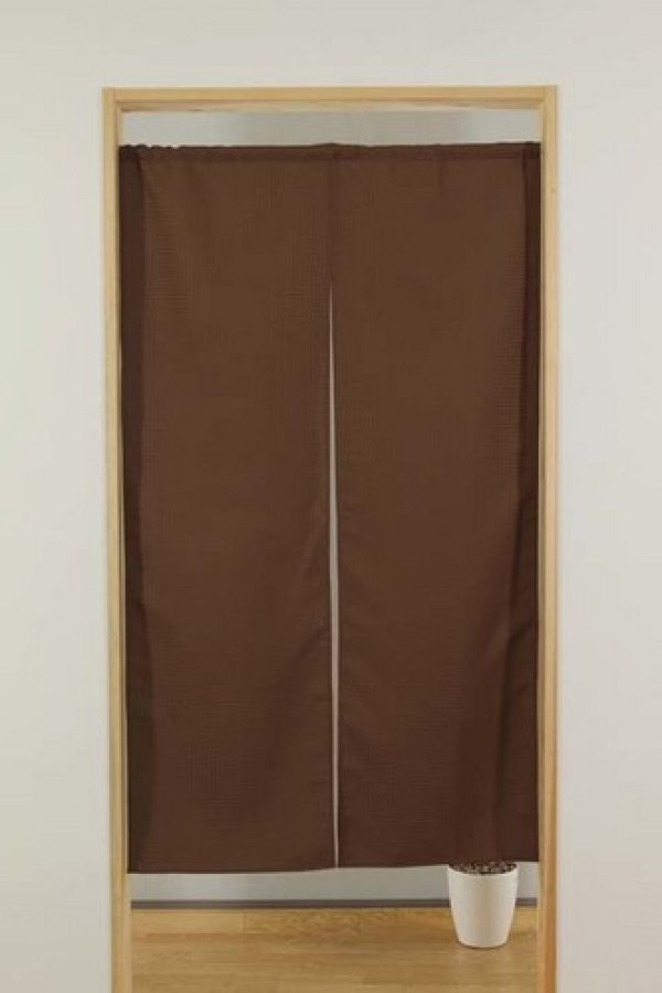 Photo3: Noren Japanese Curtain Doorway NM SD plain blinder 85 x 150 cm