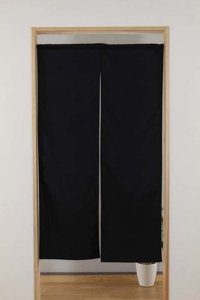 Noren Japanese Curtain Doorway NM SD plain blinder 85 x 150 cm