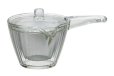 Photo3: Japanese tea pot 260ml by Iwaki heat-resistant glass (3)