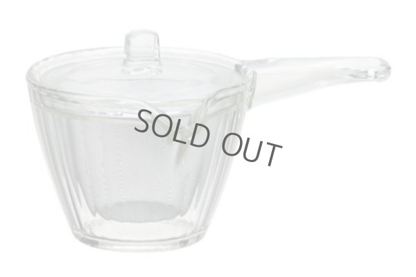 Photo3: Japanese tea pot 260ml by Iwaki heat-resistant glass