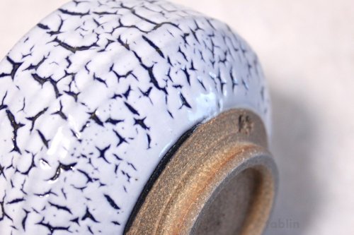 Other Images2: Arita porcelain Japanese tea bowl Kairagi blue gap chawan Wan 