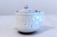 Photo4: Hagi yaki ware Japanese tea pot Seikan kyusu pottery tea strainer 500ml (4)