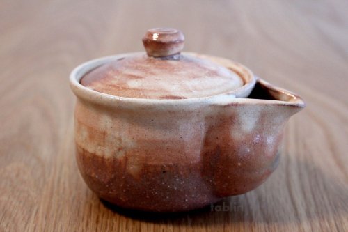 Other Images2: Japanese tea set pot cups yusamashi Houhin Ayado pottery tea strainer 190ml
