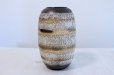 Photo5: Shigaraki pottery Japanese vase modan matunami widh wood tag H 25cm (5)