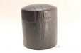 Photo1: Tea Caddy Japanese wooden fired black wood tea container size:S (1)