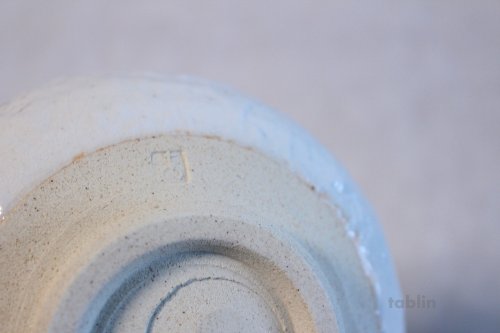 Other Images1: Mino yaki ware Japanese tea bowl shino white glaze moku chawan Matcha Green Tea 
