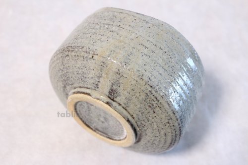 Other Images3: Minoyaki ware tea bowl Hai gray glaze kibo san Japanese chawan tea ceremony 