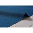 Photo2: Noren Japanese curtain 100% Linen rin blue  (2)