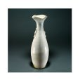 Photo1: Hagi ware Senryuzan climbing kiln Japanese vase Hanaire flower H24.5cm (1)