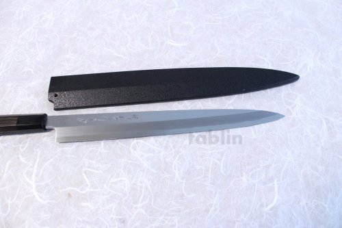 Other Images1: SAKAI TAKAYUKI Japanese knife Byakko Yasuki White-1 steel Yanagiba (Sashimi) 