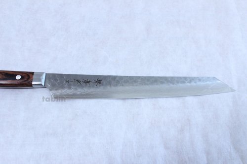 Other Images3: SAKAI TAKAYUKI knife 17-layer Damascus VG-10 hammered Kengata Kiritsuke sashimi 300mm