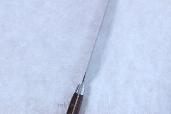 Photo5: SAKAI TAKAYUKI knife 17-layer Damascus VG-10 hammered Kengata Kiritsuke sashimi 300mm