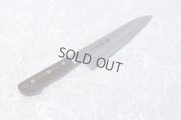 Photo3: SAKAI TAKAYUKI Japanese knife 17 hemmered Damascus-Layers VG10 core any type