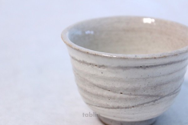 Photo4: Tokoname yaki ware hainagashi Japanese tea cup (set of 5)