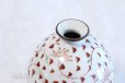 Photo4: Kutani porcelain Karakusa Iroe Red Japanese bud vase H13cm (4)