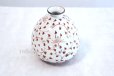 Photo5: Kutani porcelain Karakusa Iroe Red Japanese bud vase H13cm (5)