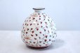 Photo2: Kutani porcelain Karakusa Iroe Red Japanese bud vase H13cm (2)