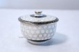 Photo1: Kutani Porcelain Futatuki Yunomi kikko haku Japanese tea cups & tea pot set (1)