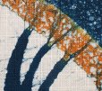 Photo5: Kyoto Noren SB Japanese batik door curtain Ryuu Dragon blue 85cm x 150cm