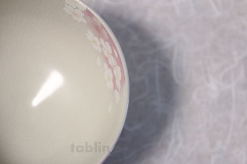 Other Images1: Kutani porcelain tea bowl gold leaf sakura chawan Matcha Green Tea Japanese