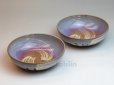 Photo9: Hagi ware Japanese bowls Sky pair W160mm set of 2