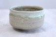 Photo2: Tokoname ware Japanese matcha tea bowl YT nagashi green glaze (2)