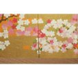 Photo3: Kyoto Noren MS Japanese door curtain Red Mt.Fuji gold 85 x 150cm