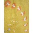 Photo2: Kyoto Noren MS Japanese door curtain Moon and Rabbits gold 85 x 150cm (2)