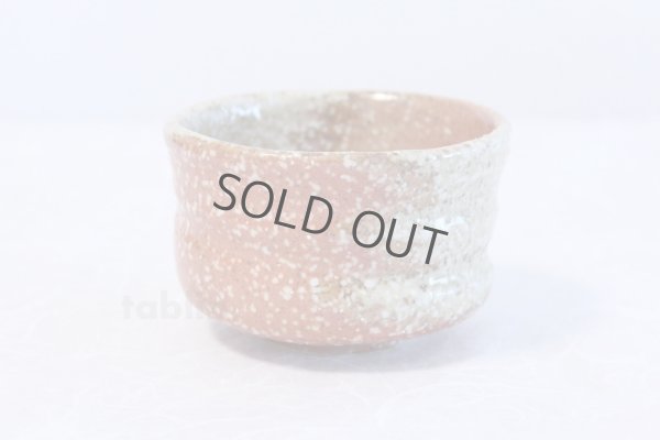 Photo1: Mino yaki ware Japanese tea bowl Shigarafu hime chawan Matcha Green Tea