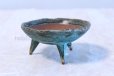 Photo4: Shigaraki Japanese bonsai plant garden tree pottery pot takaashi blue H5.5cm (4)