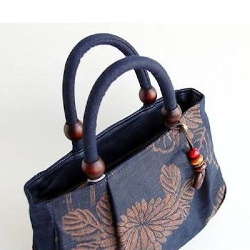 Other Images2: Japanese dyeing Kakishibu persimmon tannin TOTE hand bag handmade wagara