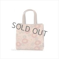 Japanese dyeing Kakishibu persimmon tannin TOTE hand bag handmade camellia W22cm