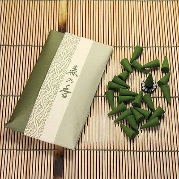 Photo1: Japanese Incense cones nihonkodo forest cypress fragrance
