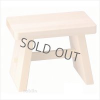 Japanese Hinoki bath chair natural wood Stool size:HL