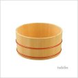 Photo8: Japanese natural wood Basin sawara resin hoop D22.5cm