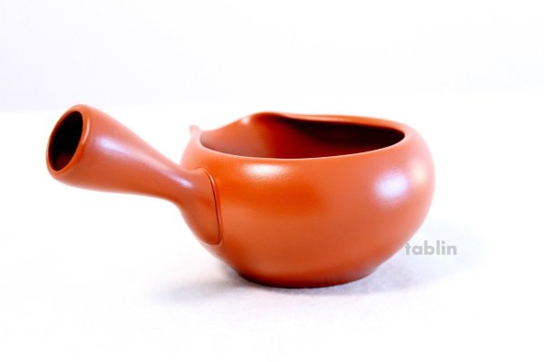 Photo4: Tokoname yaki ware Japanese Yusamashi tea tool for Sencha Gyokuro syudei 220ml