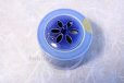 Photo5: Kutani Porcelain Japanese incense burner moon rabbit blue H9cm (5)