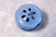 Photo4: Kutani Porcelain Japanese incense burner Konryurenzan blue H10.5cm (4)