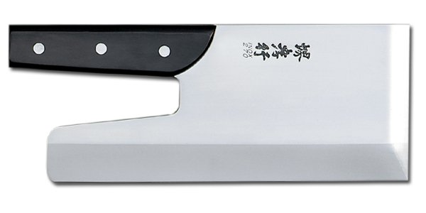 Photo1: SAKAI TAKAYUKI Japanese SOBA UDON Noodles kitchen knife INOX molybdenum