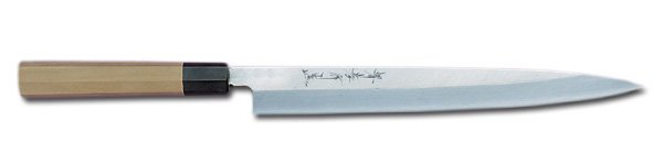 Photo8: SAKAI TAKAYUKI Chef Ginsan Japanese knife Silver-3 steel Sashimi Yanagiba