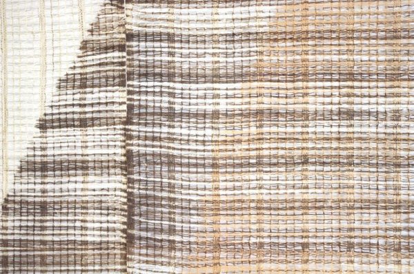 Photo3: Noren Mitsuru Japanese linen door curtain Kakishibu kando nishike 88 x 150cm