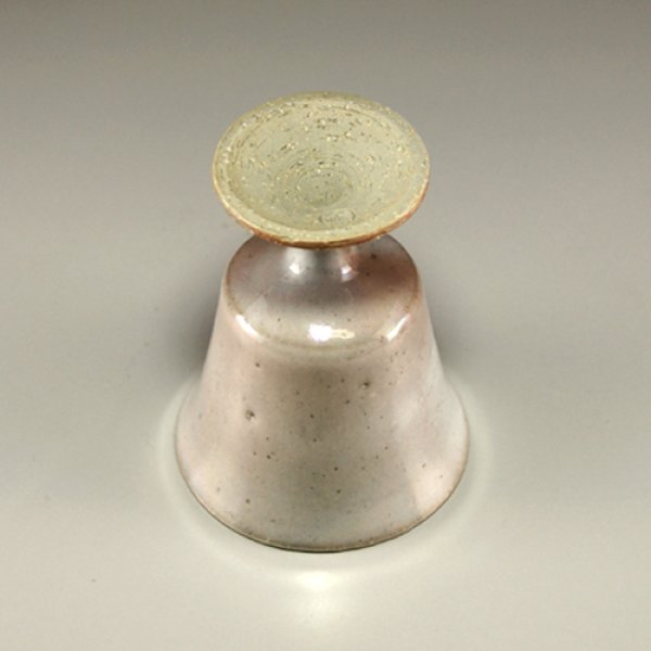 Photo3: Hagi Senryuzan climbing kiln Japanese pottery sake cup wine glass yohen H9.5cm