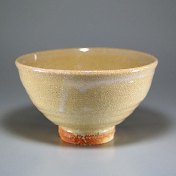 Photo1: Hagi ware Senryuzan climbing kiln Japanese matcha tea bowl tsuchi taka D13.7cm