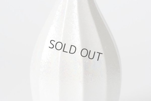 Photo3: Arita porcelain Japanese sake bottle & cups set white crystal glaze Seito 200ml