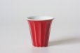 Photo4: Arita porcelain Japanese sake bottle & cups set red mentori Seito kiln 400ml