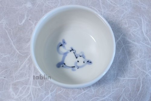 Other Images2: Kutani porcelain tea bowl ippuku chawan Matcha Green Tea Japanese some rabbit