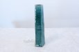 Photo4: Tokoname yaki ware turquoise blue glaze Japanese vase H24 (4)