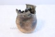 Photo3: Shigaraki pottery Japanese small vase teoke kosai H14.5cm (3)