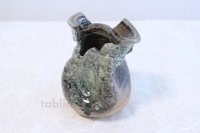 Shigaraki pottery Japanese small vase teoke kosai H14.5cm