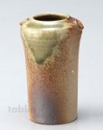 Photo9: Shigaraki pottery Japanese small vase mimi inka H 105mm